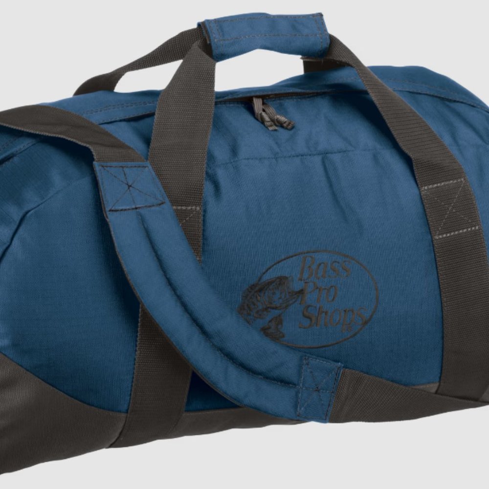Bass Pro Shops Ripcord Duffel Bag - NAVY - Medium - NWT - Picture 3 of 5